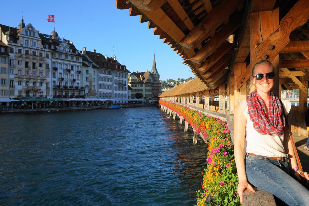 Chapel Bridge Lucerne, Switzerland