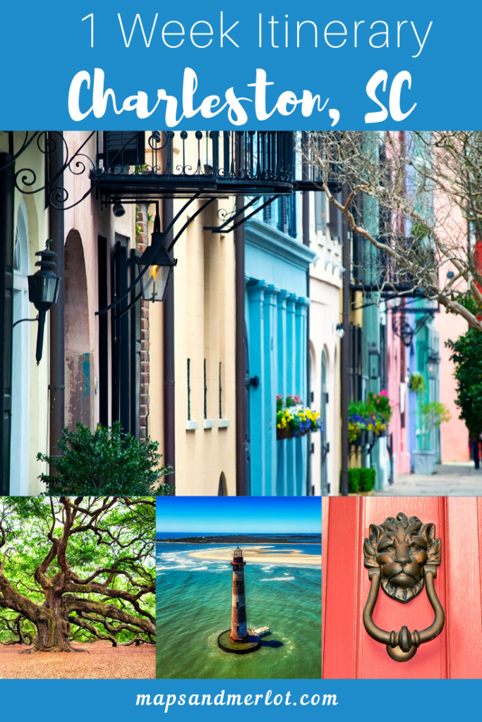 1 week in Charleston, South Carolina