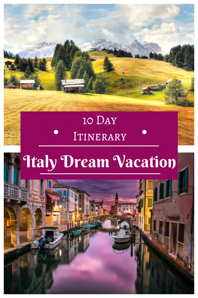 Discover your perfect 10 day Italy itinerary! #Italy #Venice #Florence #Murano #Burano #travelitaly #tuscany