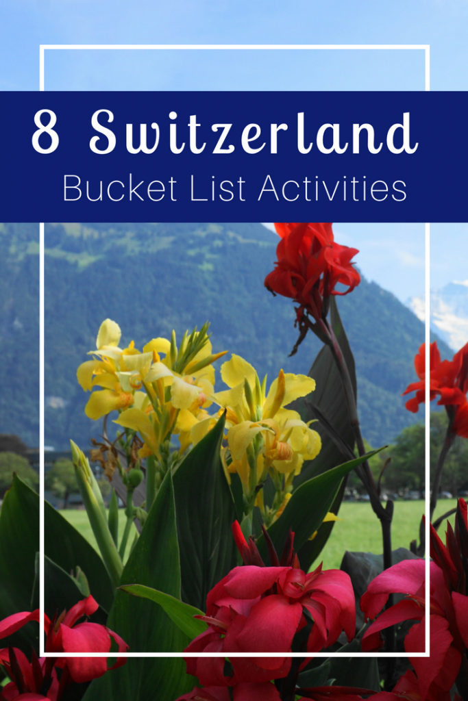 Top 8 Interlaken adventure activities; best things to do in Interlaken, Switzerland; where to stay in Interlaken