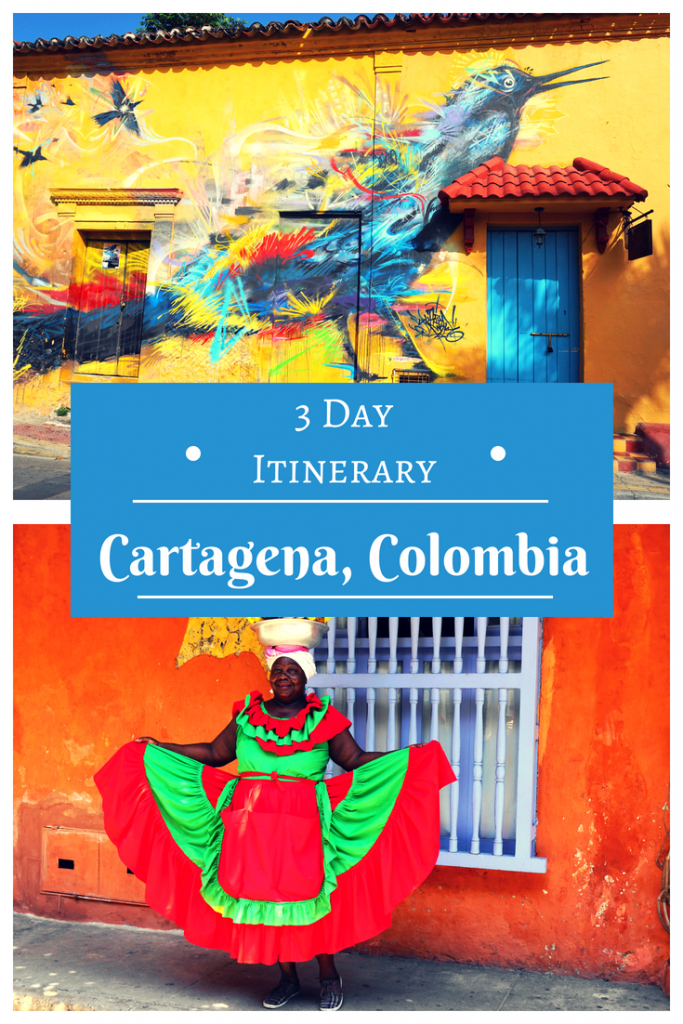 Discover the perfect 3 days in Cartagena, Colombia! Explore a 3 or 4 day itinerary through Cartagena. #cartagena #colombia #travel #travelcartagena #rosarioislands #getsemani #southamerica