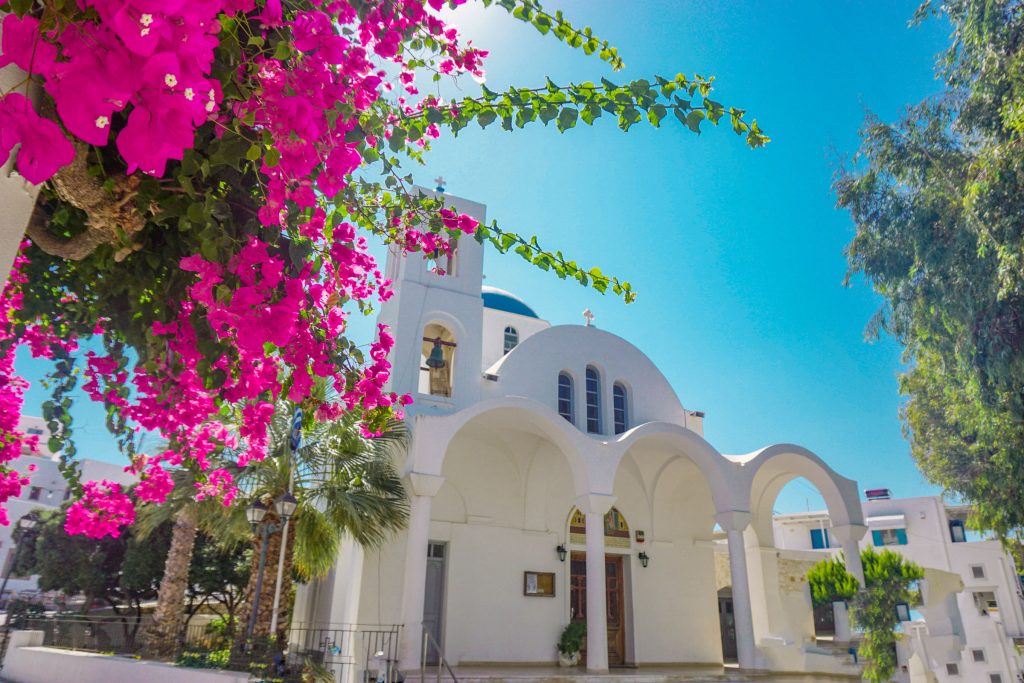 church in Naoussa, Paros