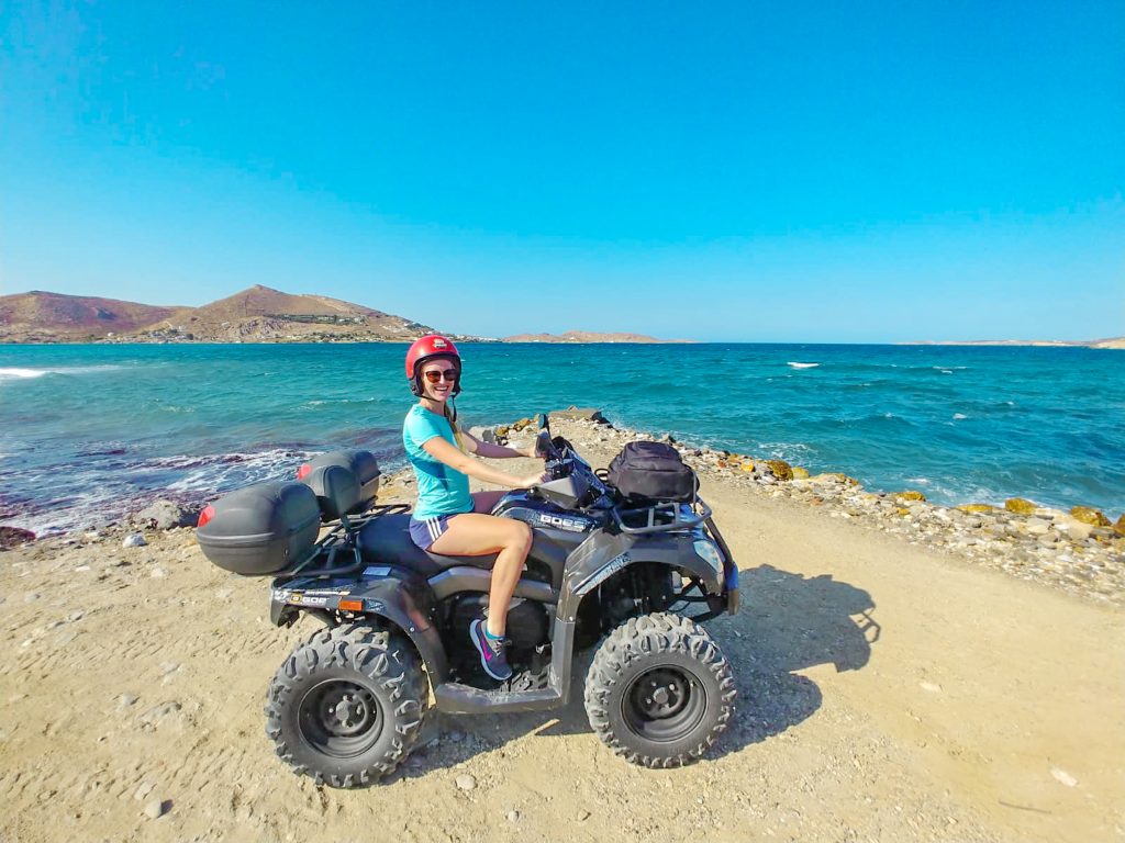 ATV rental in Naoussa, Paros