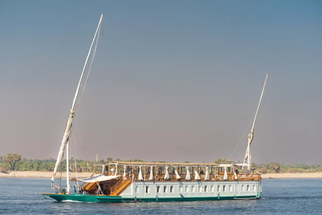 a dahabiya Nile cruise in Egypt