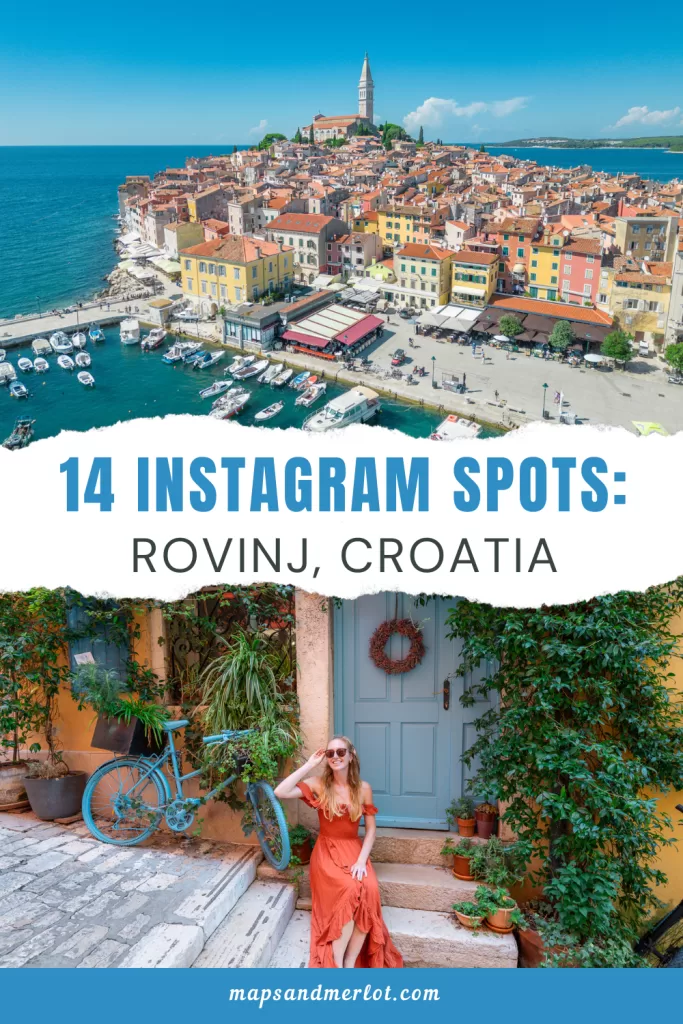 Instagram spots in Rovinj, Croatia for taking photos