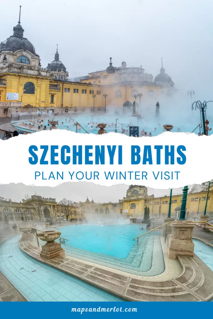Szechenyi Baths in Budapest, Hungary in winter - top things to know before you go
